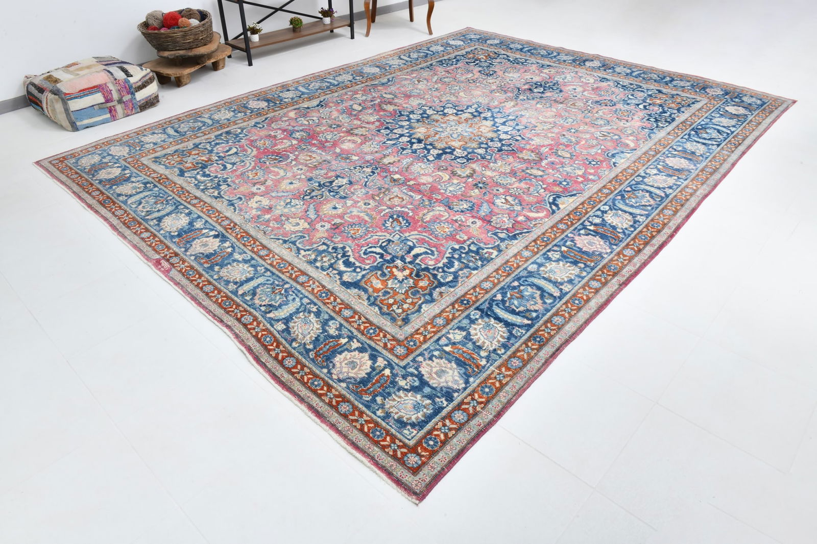 10'0'' x 13'5'' Turkish Vintage Rug - 18387 - 6