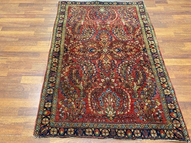 Antique Persian Sarouk rug-4697 (1 of 7)