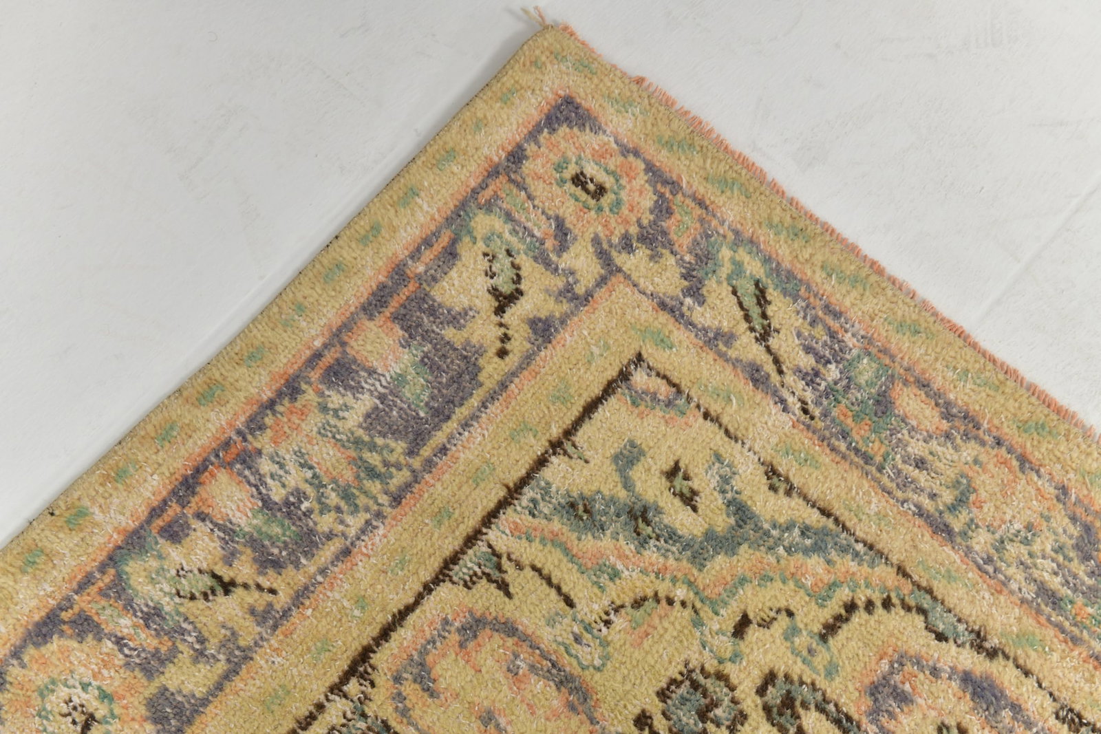 5'11'' x 9'4'' Handmade Vintage Wool Rug - 24726 - 14