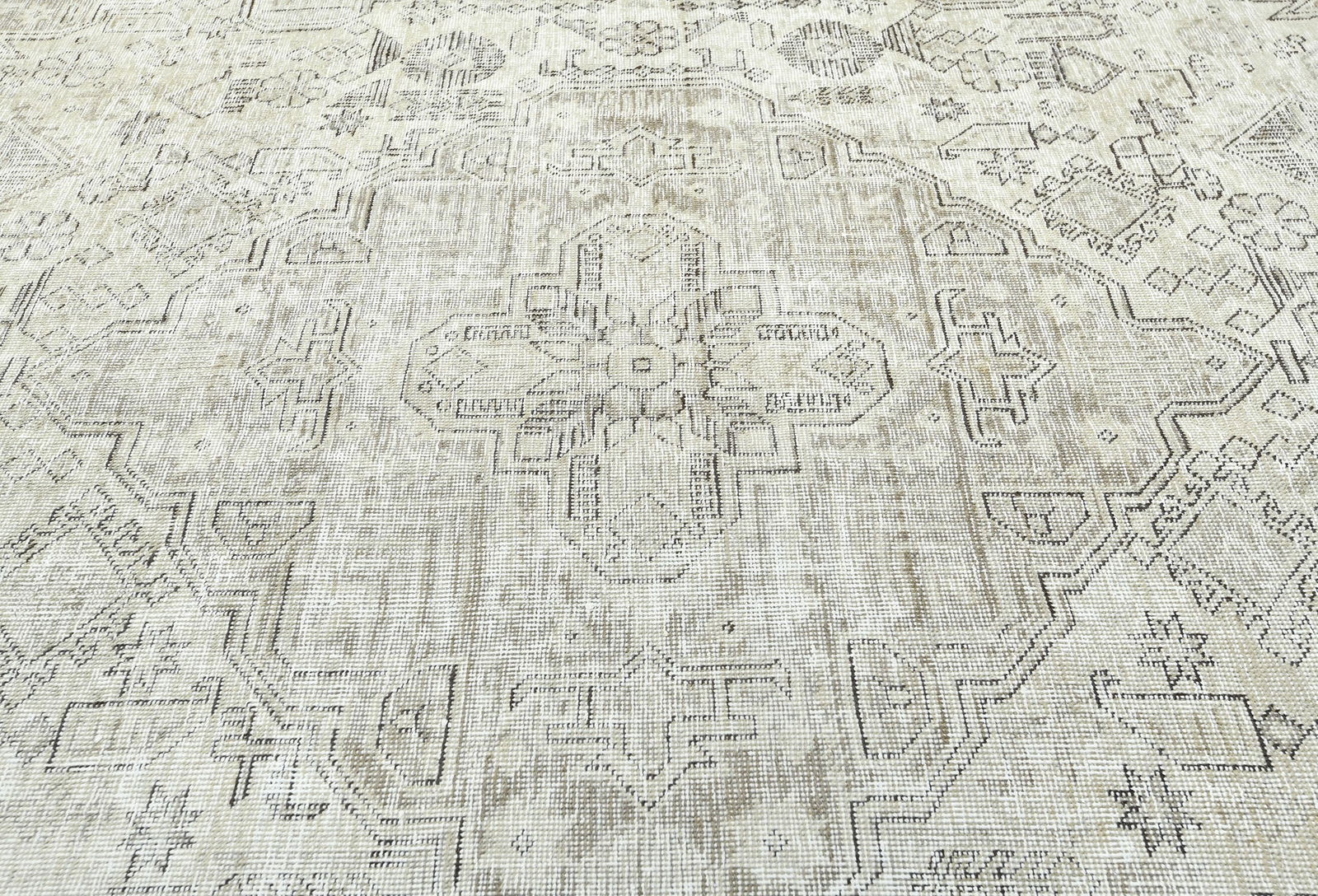 Antique Floral Traditional 5X7 Distressed Vintage Oriental Rug - 6