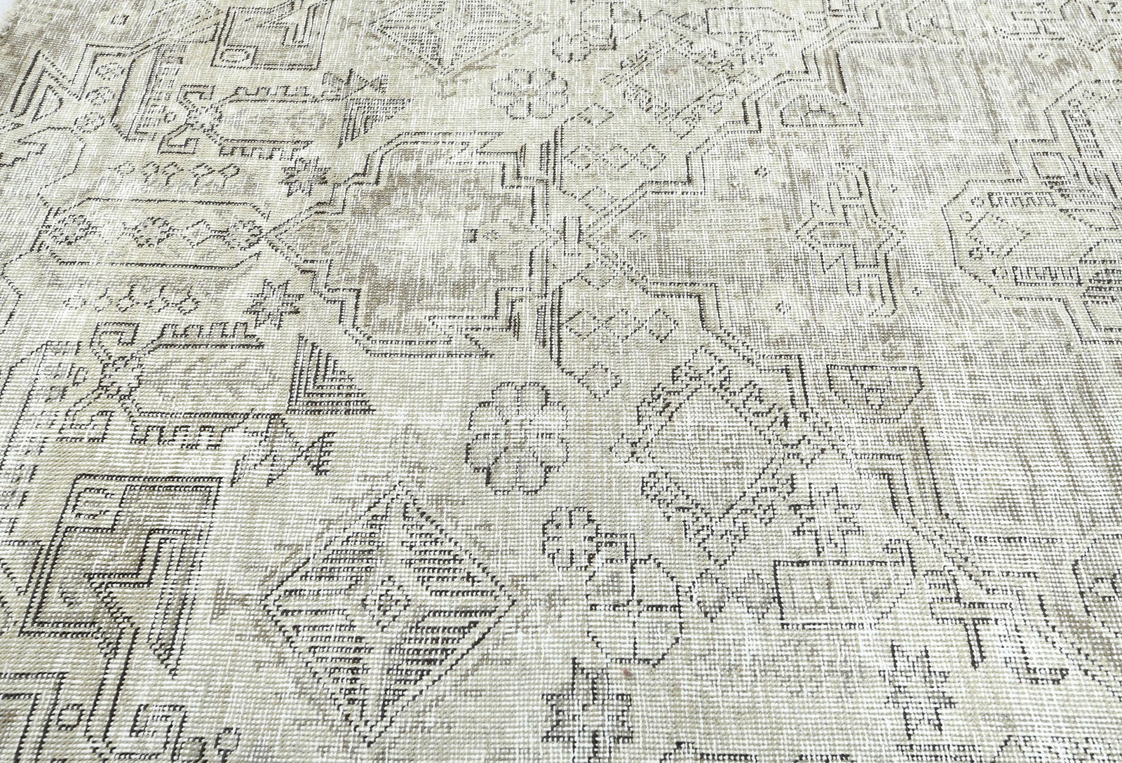 Antique Floral Traditional 5X7 Distressed Vintage Oriental Rug - 7