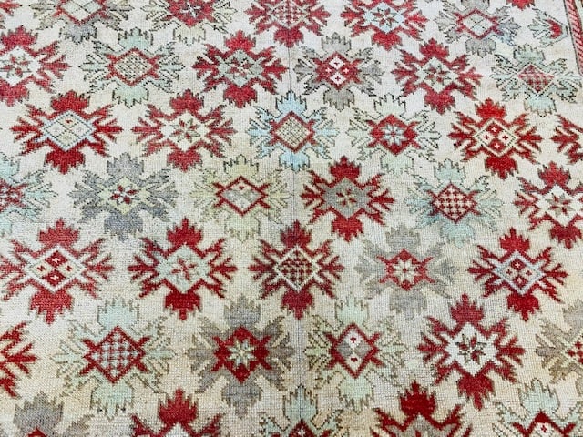 Antique all over Ushak rug-4040 - 6