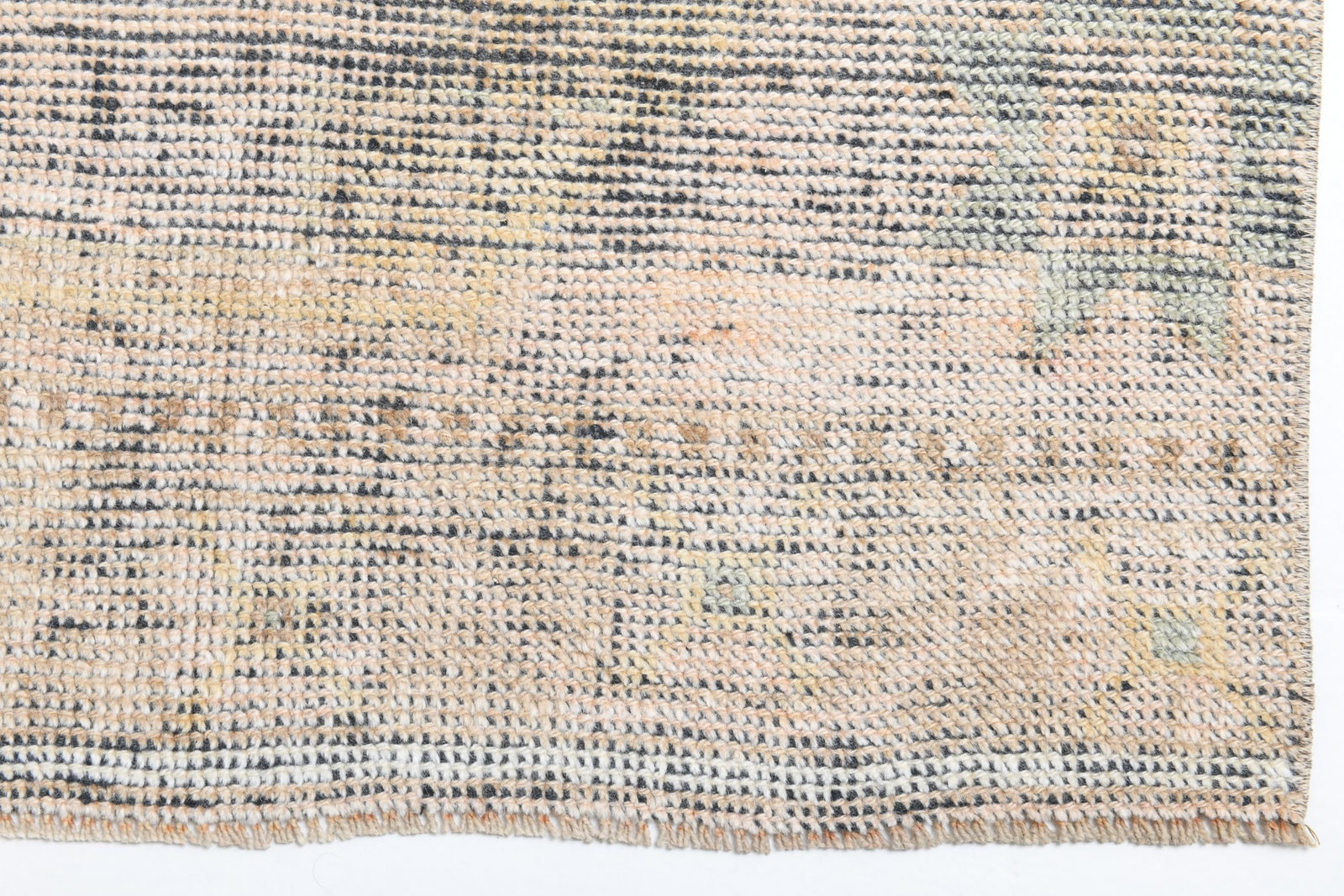 2'11'' x 10'11'' Handmade Vintage Wool Rug - 7189 - 14