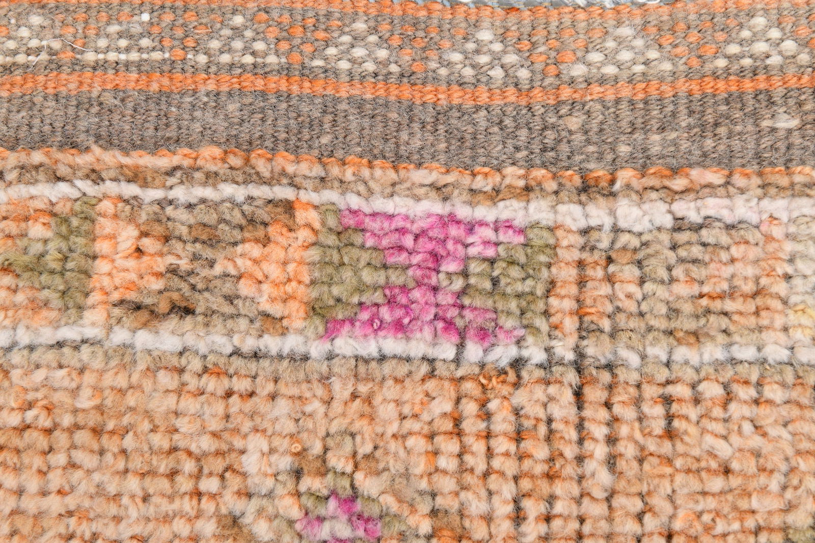 2'9'' x 14'8'' Vintage Wool Runner Rug - 18092 - 12