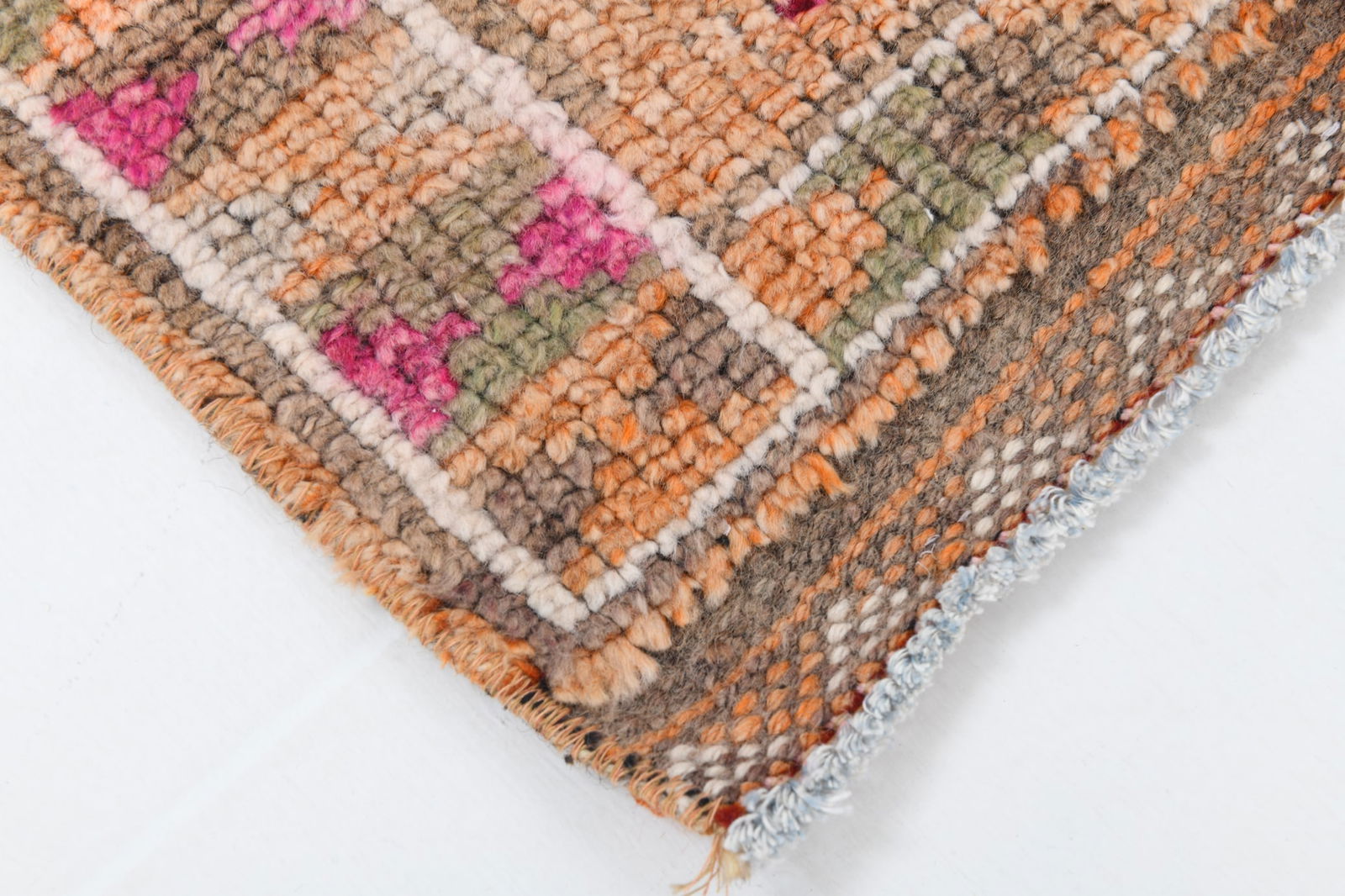 2'9'' x 14'8'' Vintage Wool Runner Rug - 18092 - 14