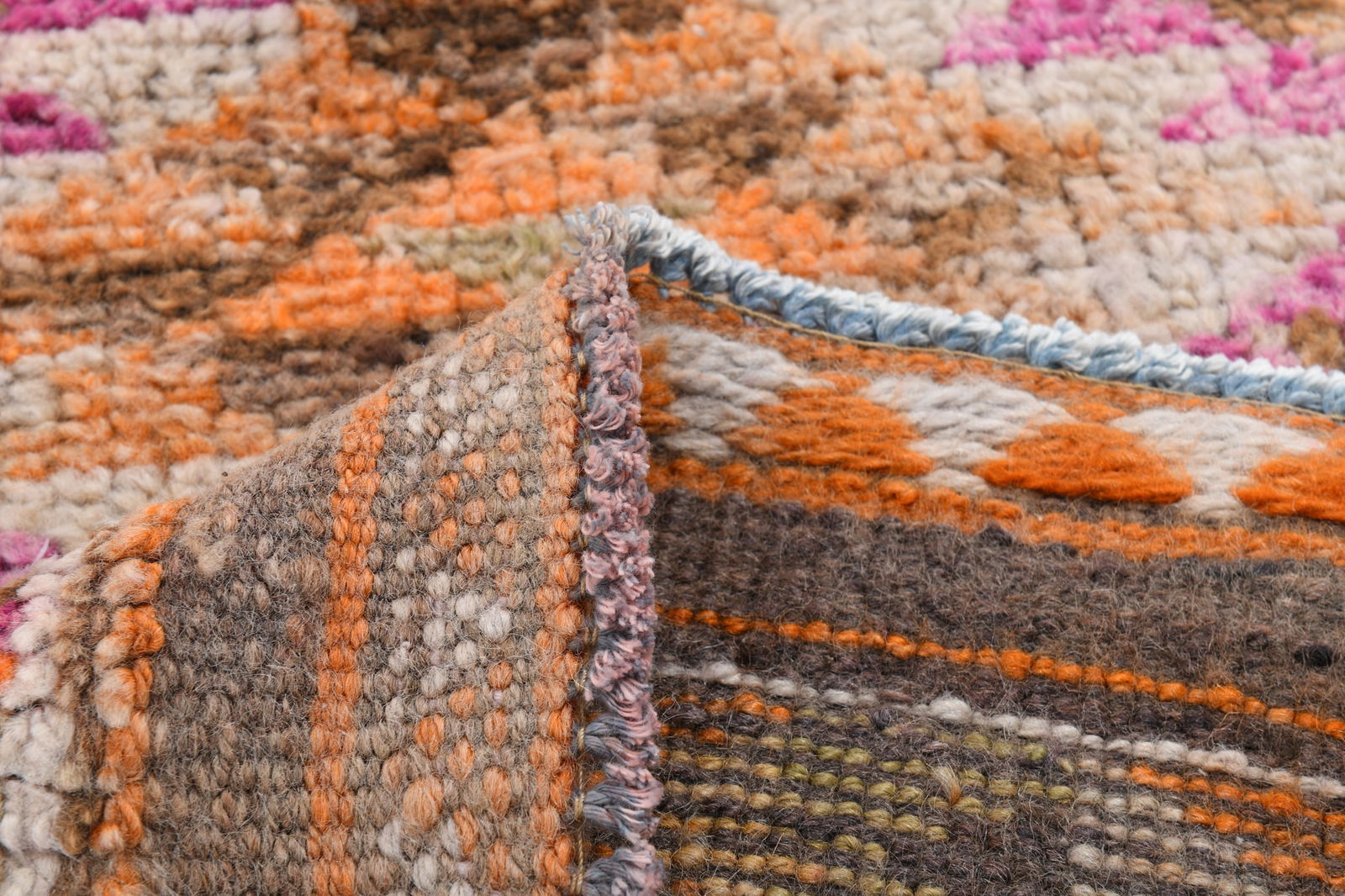 2'9'' x 14'8'' Vintage Wool Runner Rug - 18092 - 20