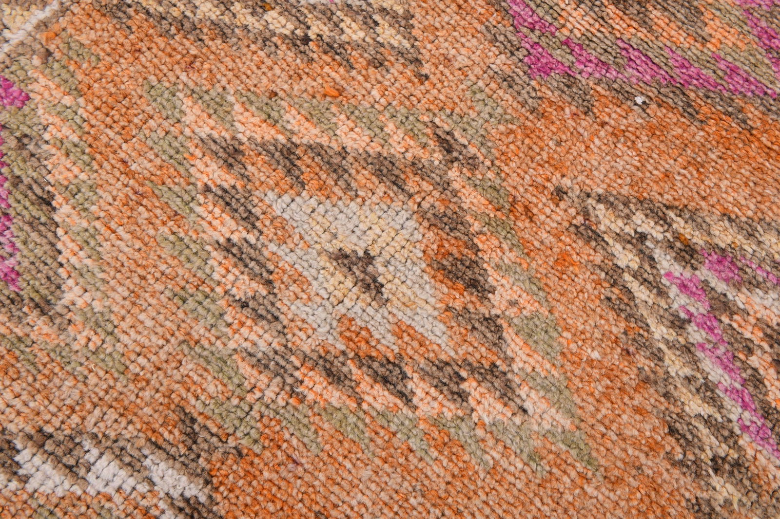 2'9'' x 14'8'' Vintage Wool Runner Rug - 18092 - 8