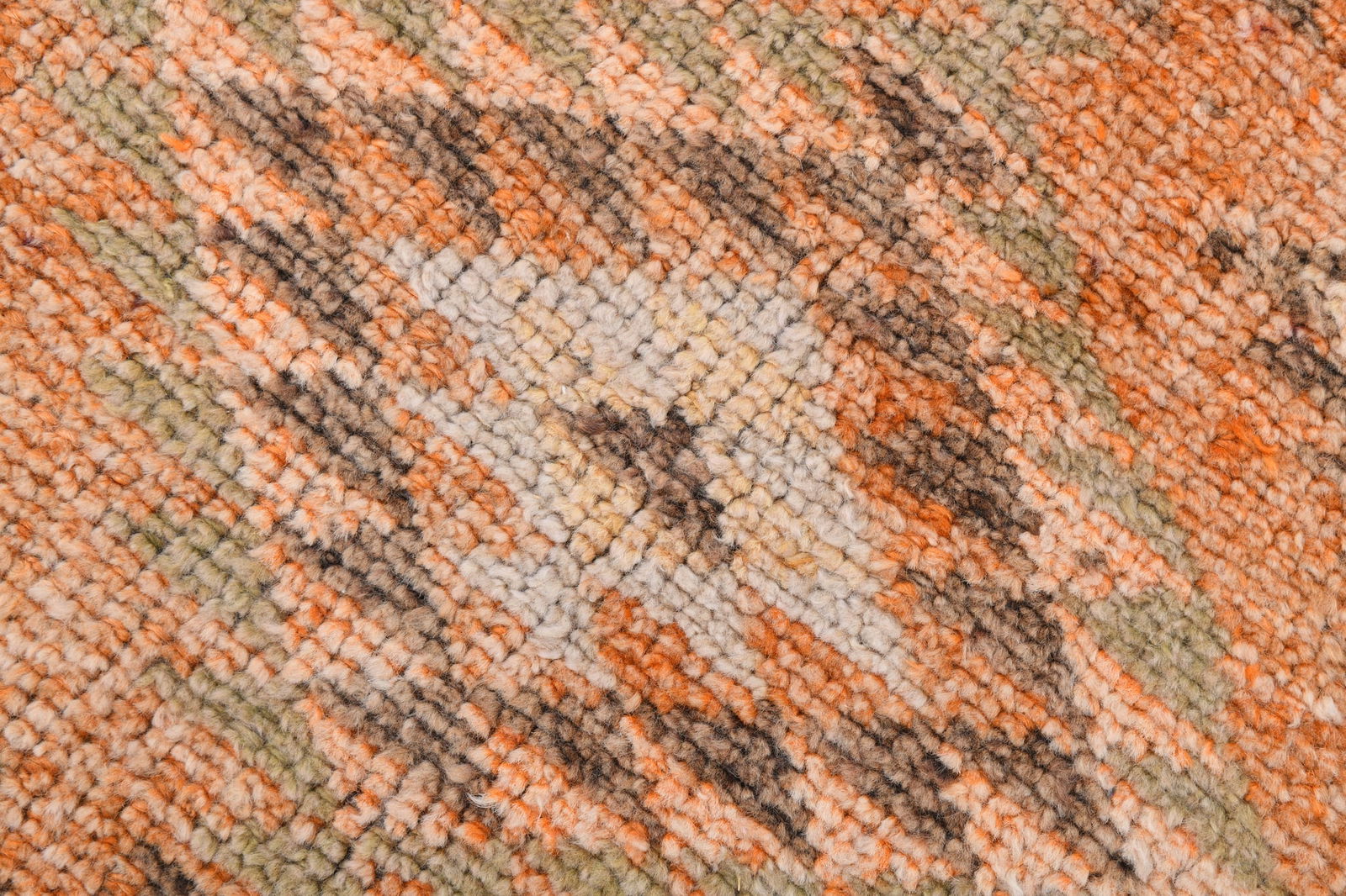 2'9'' x 14'8'' Vintage Wool Runner Rug - 18092 - 9