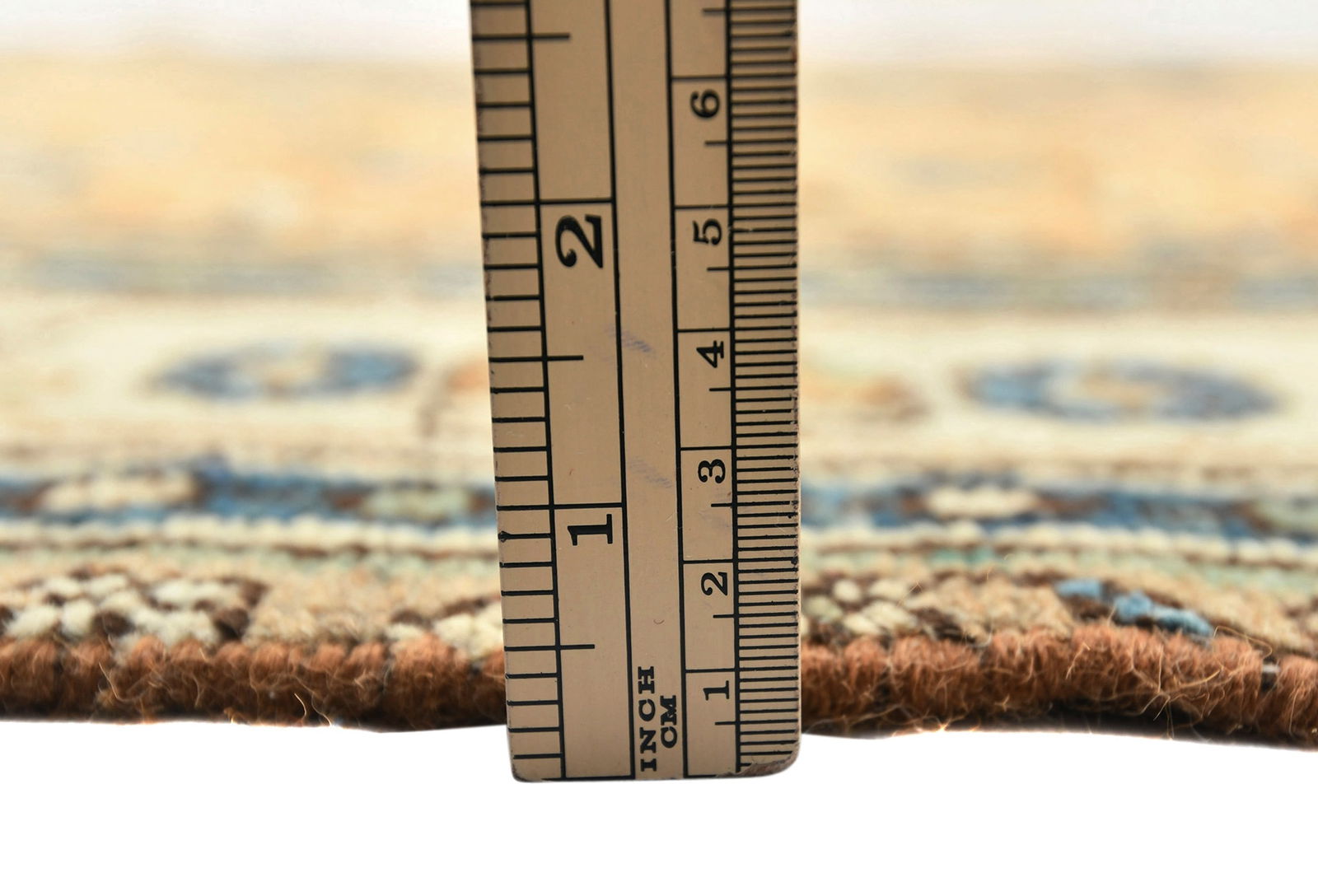 Semi Antique Floral Tribal 6'7X9'8 Vintage Oriental Rug - 11