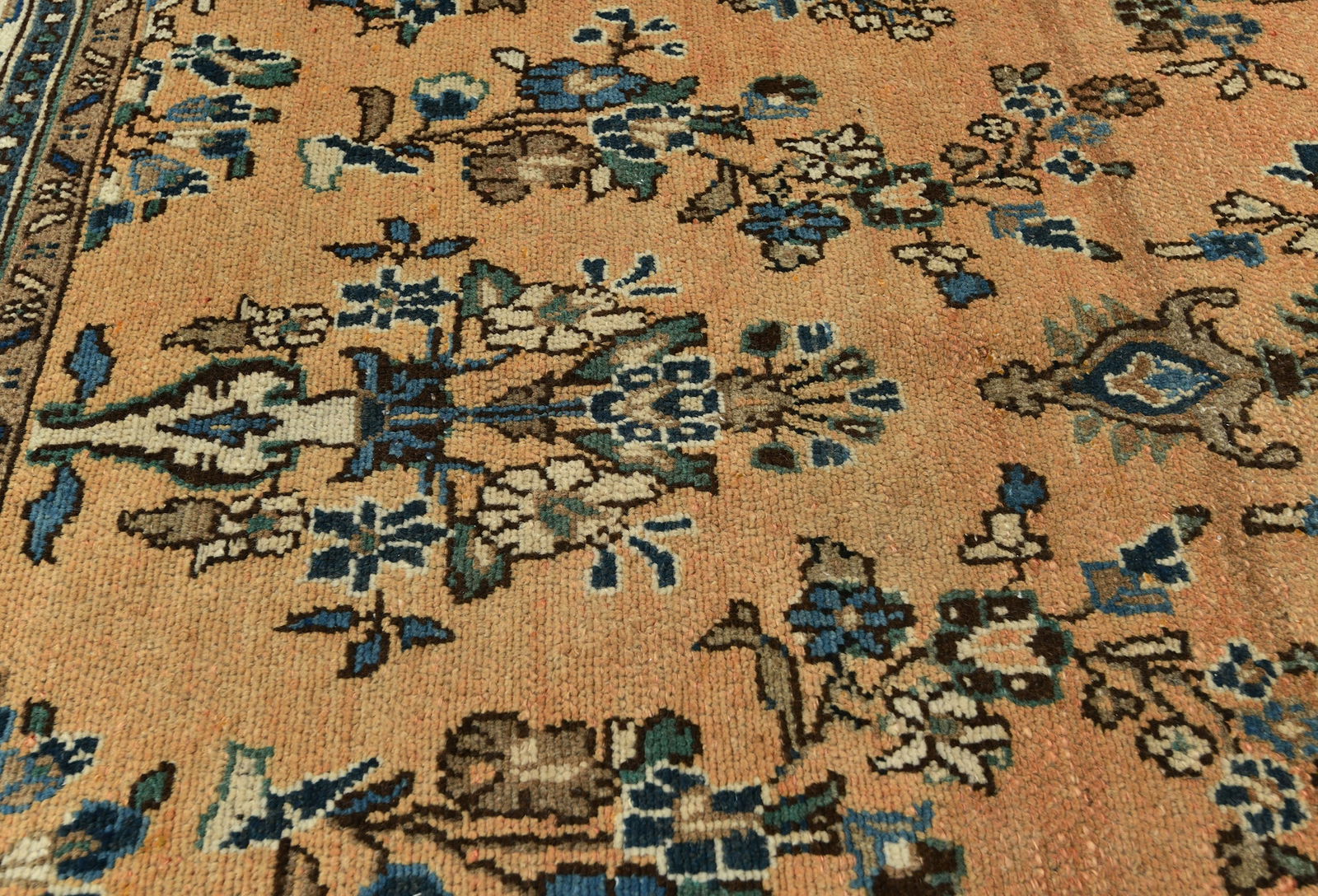 Semi Antique Floral Tribal 6'7X9'8 Vintage Oriental Rug - 7