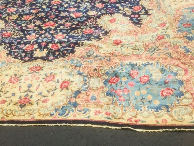 Antique Large size Ravar Kerman rug-2169 - 4