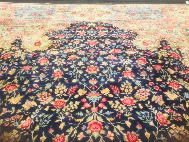 Antique Large size Ravar Kerman rug-2169 - 7