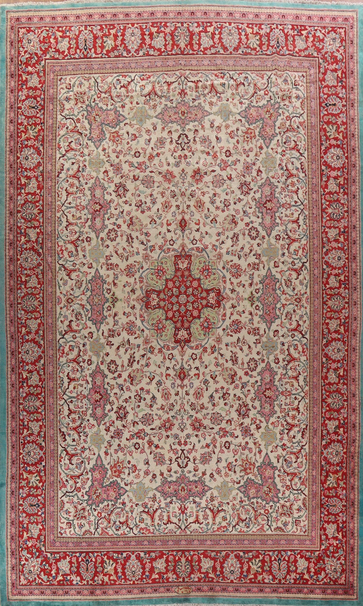 Antique Vegetable Dye Large Sultanabad Persian Rug 12x17: Title:Antique Vegetable Dye Large Sultanabad Persian Rug 12x17Origin:A Beautiful Genuine Iran ( Persia ) Sultanabad rug is Hand Knotted by skillful weavers in Iran ( Persia ) with 100% Wool Material.