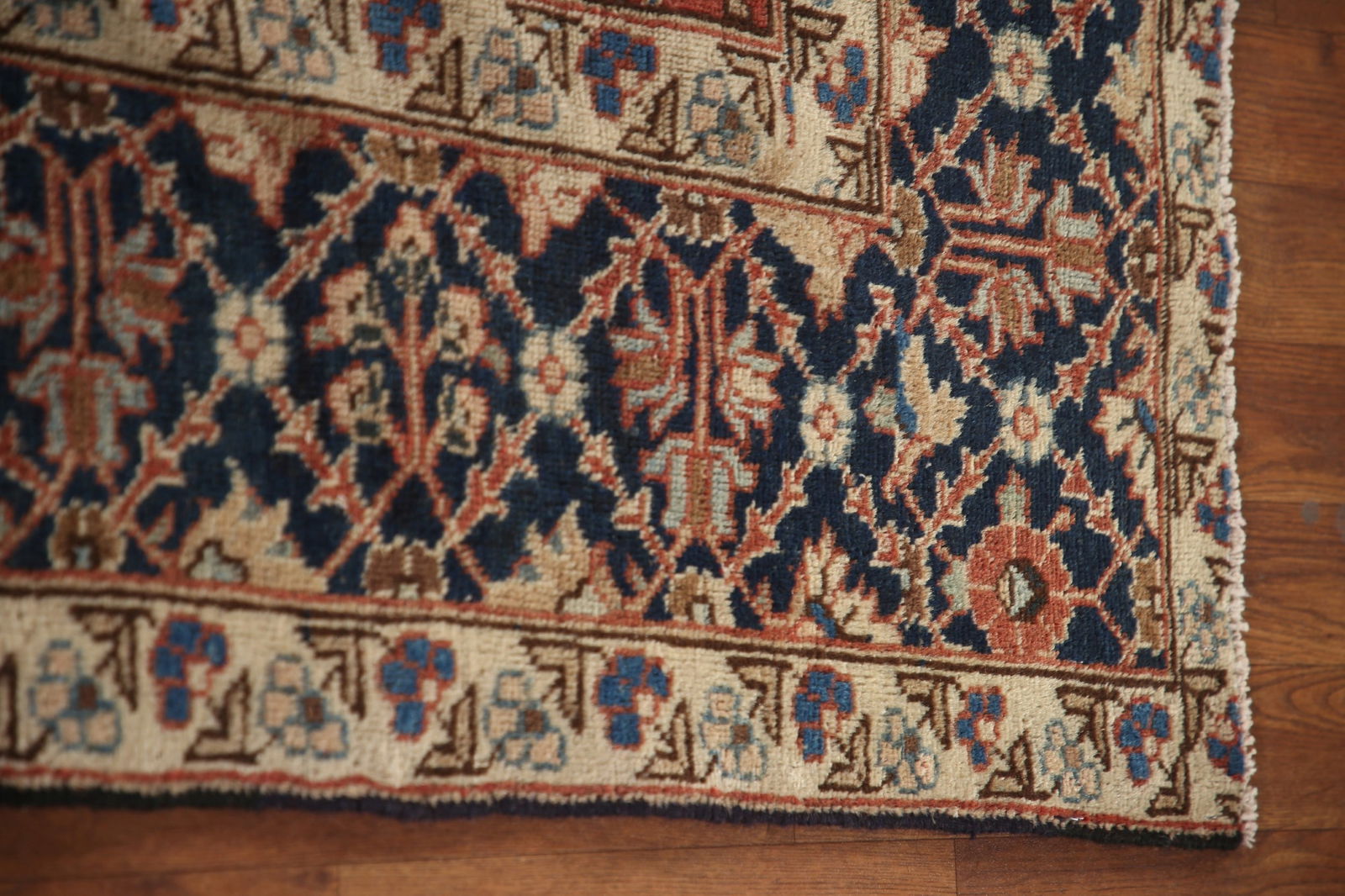Antique Vegetable Dye Mahal Persian Area Rug 7x11 - 14
