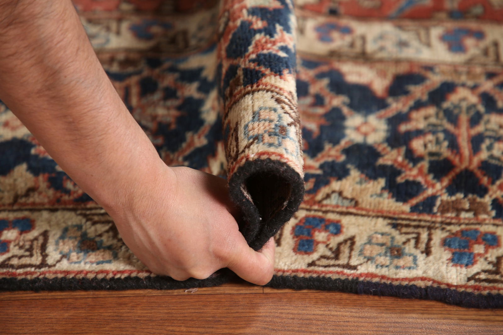 Antique Vegetable Dye Mahal Persian Area Rug 7x11 - 19