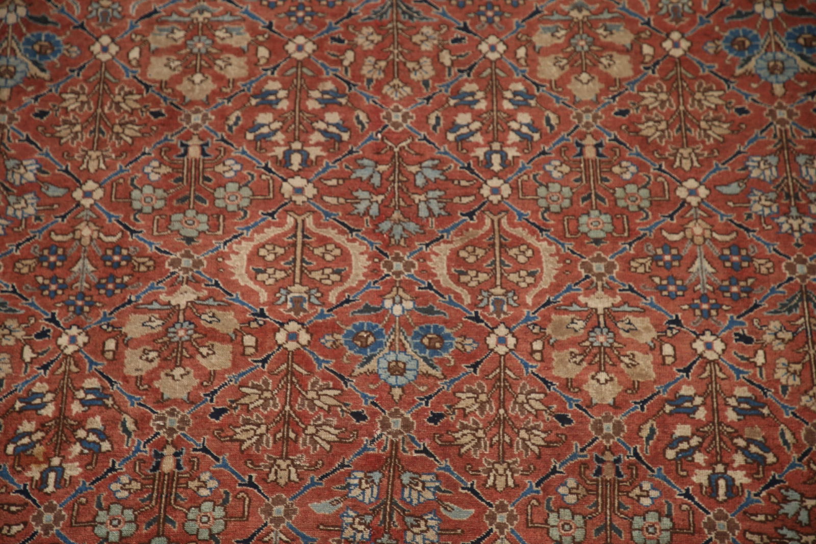 Antique Vegetable Dye Mahal Persian Area Rug 7x11 - 5