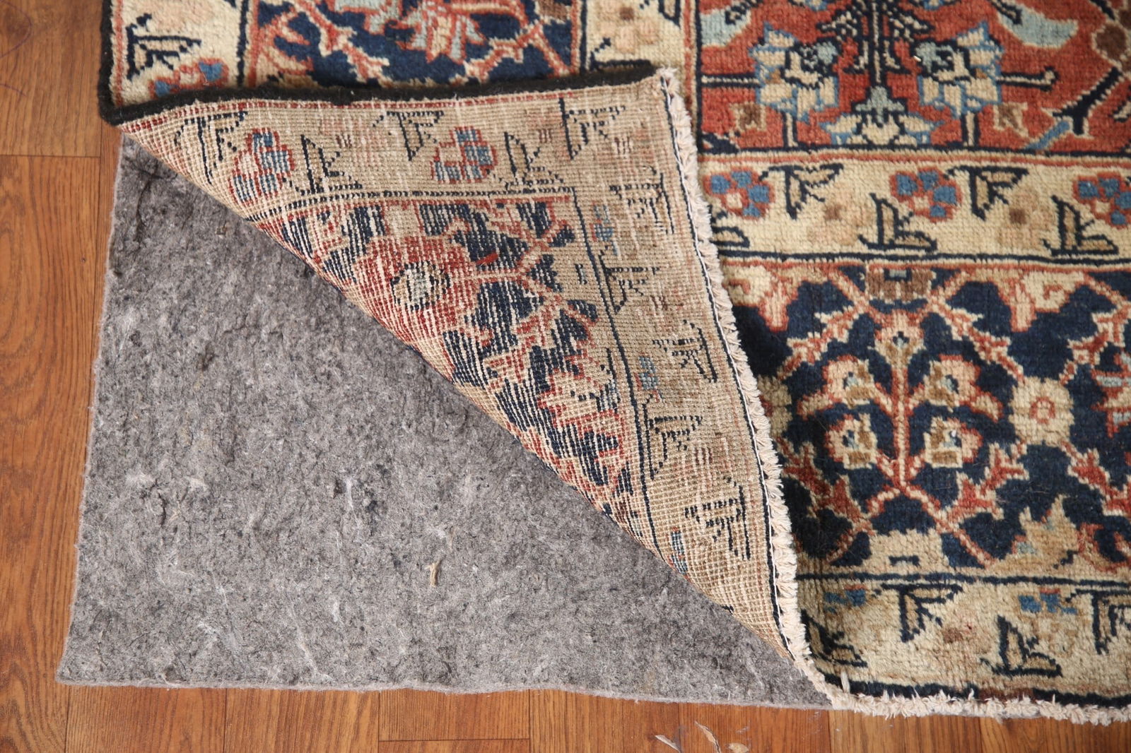 Antique Vegetable Dye Mahal Persian Area Rug 7x11 - 8