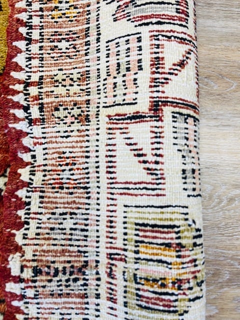 Antique Turkish Village Tribal Rug-5282 - 7