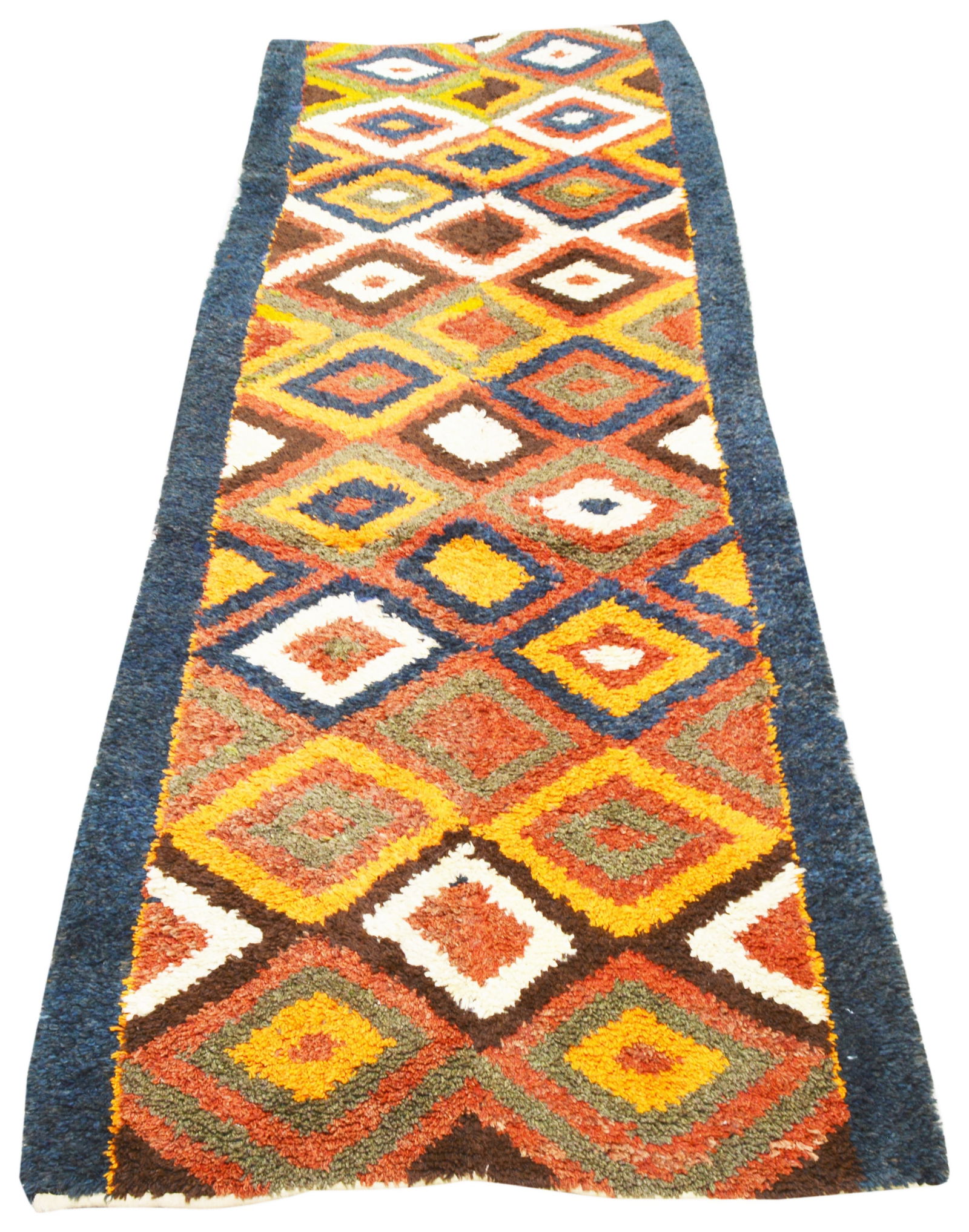 HAND KNOTTED WOOL ANTIQUES RUG - 2