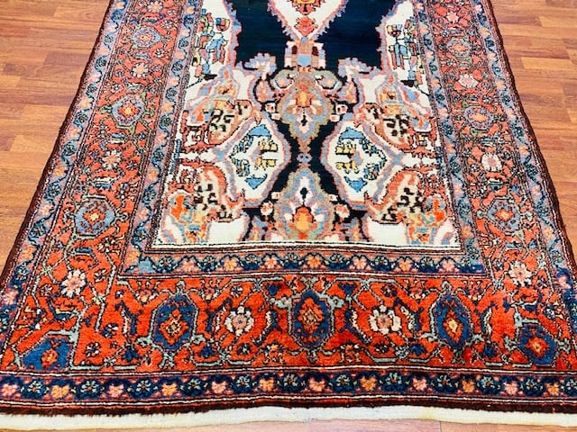 Antique persian Gallery size Malayer-3295 - 3
