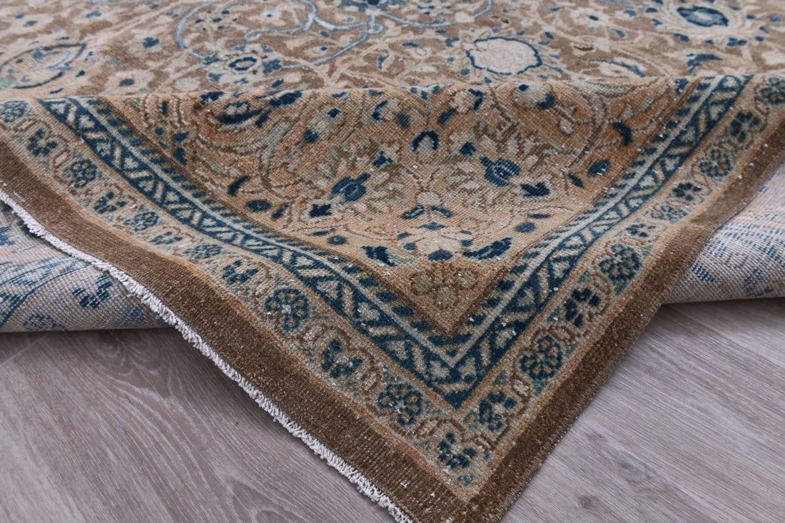 9'8'' x 13'3'' Unique Handmade Vintage Rug - 243941 - 11