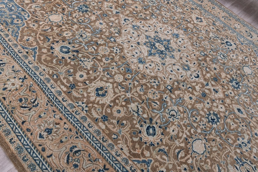 9'8'' x 13'3'' Unique Handmade Vintage Rug - 243941 - 4