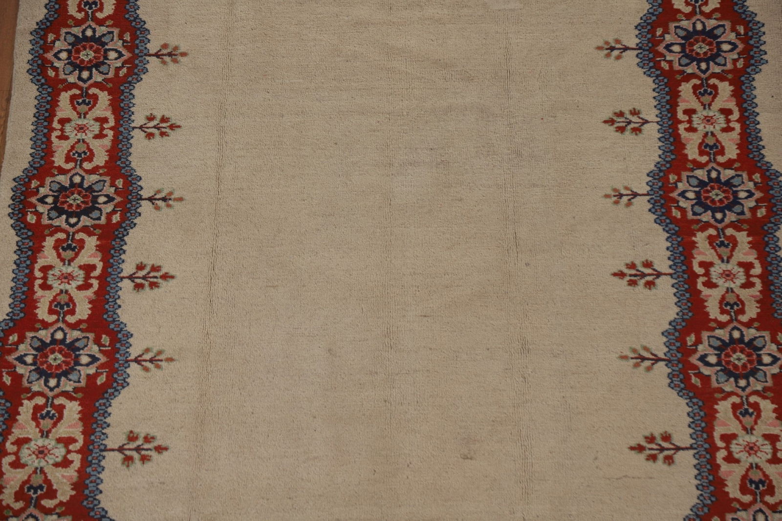 Pre-1900 Antique Vegetable Dye Sultanabad Persian Rug 5x20 - 6