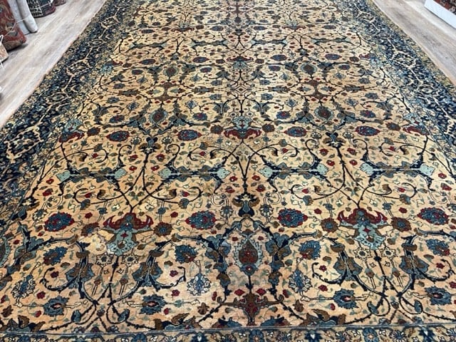 Antique Persian Tabriz Large size Rug-3002 - 3