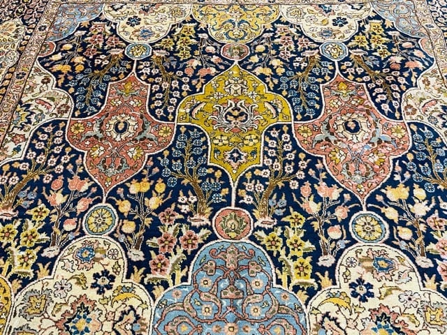 Antique Persian Tabriz Rug-4872 - 6