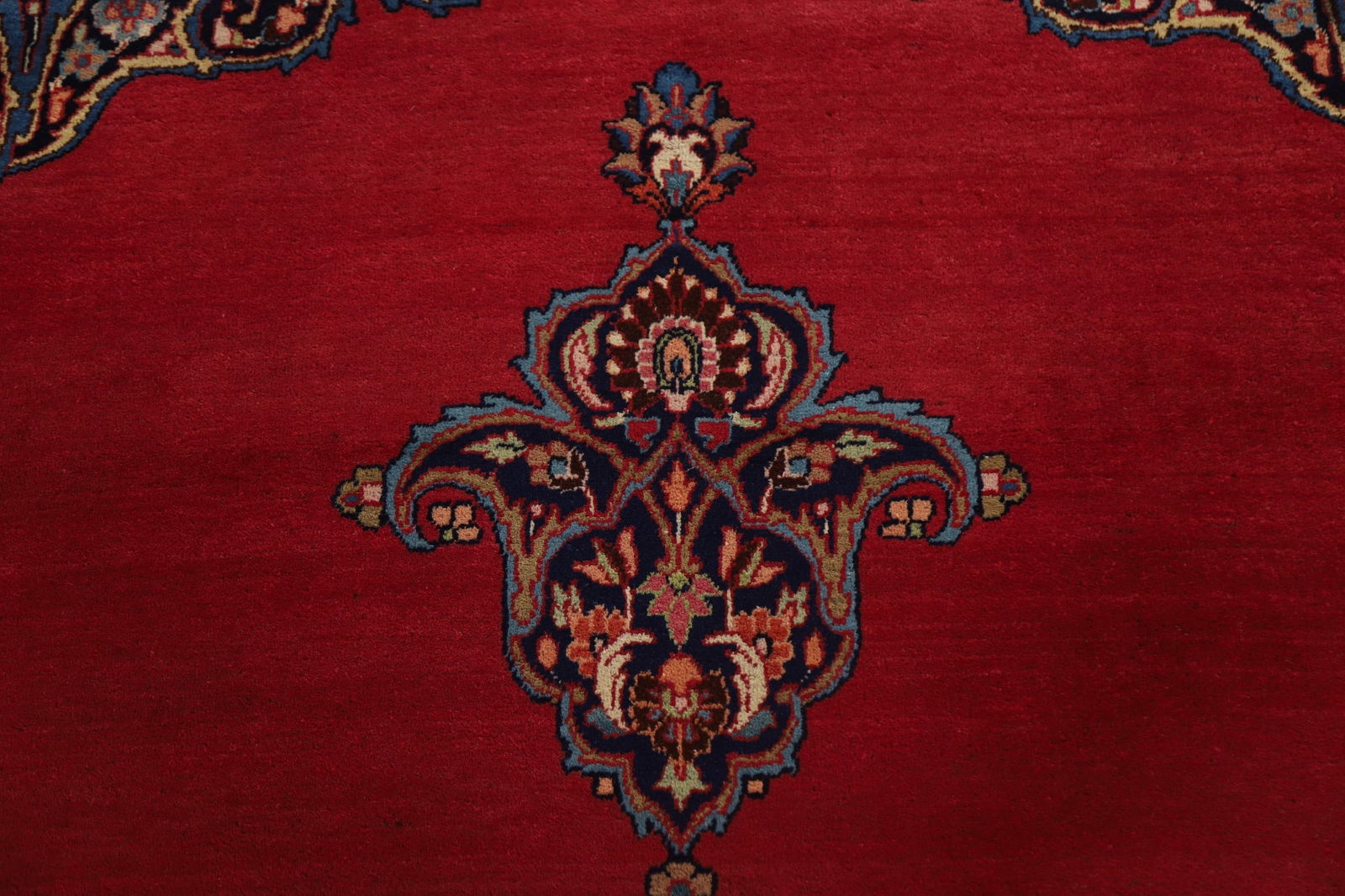 Antique Vegetable Dye Mahal Persian Large Rug 12x18 - 12