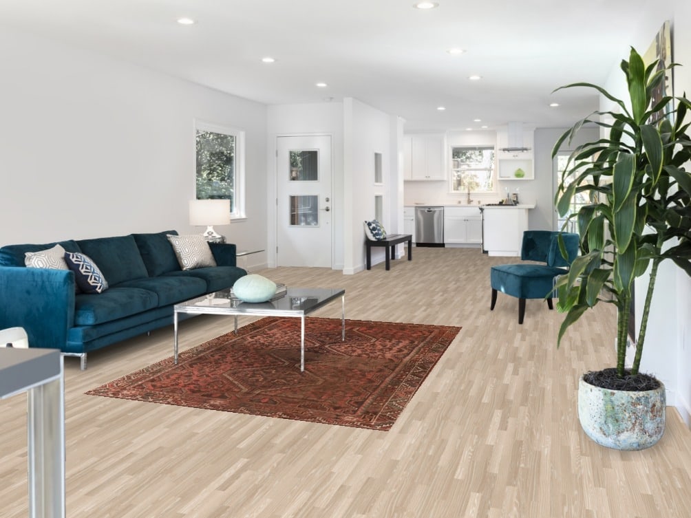 Antique Distressed Pink Qashqai Persian Rug 5x7 - 2