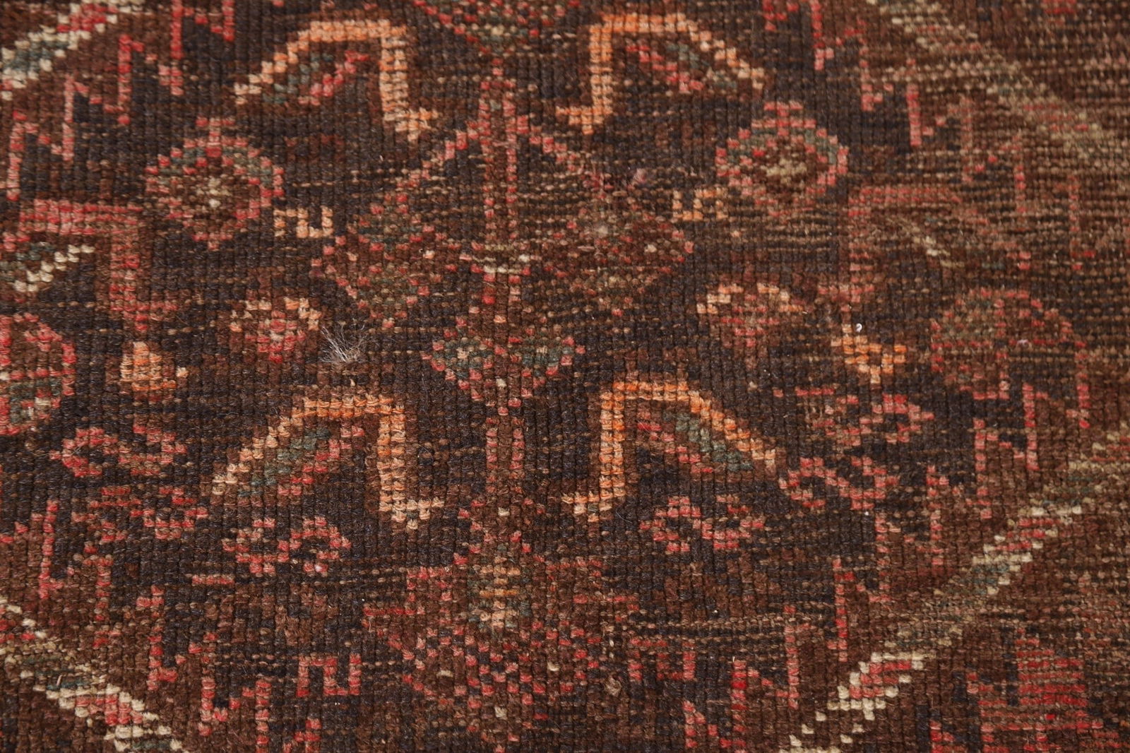 Antique Distressed Pink Qashqai Persian Rug 5x7 - 9