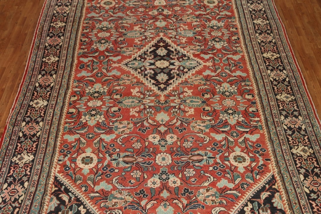 Antique Vegetable Dye Mahal Persian Large Rug 10x17 - 4