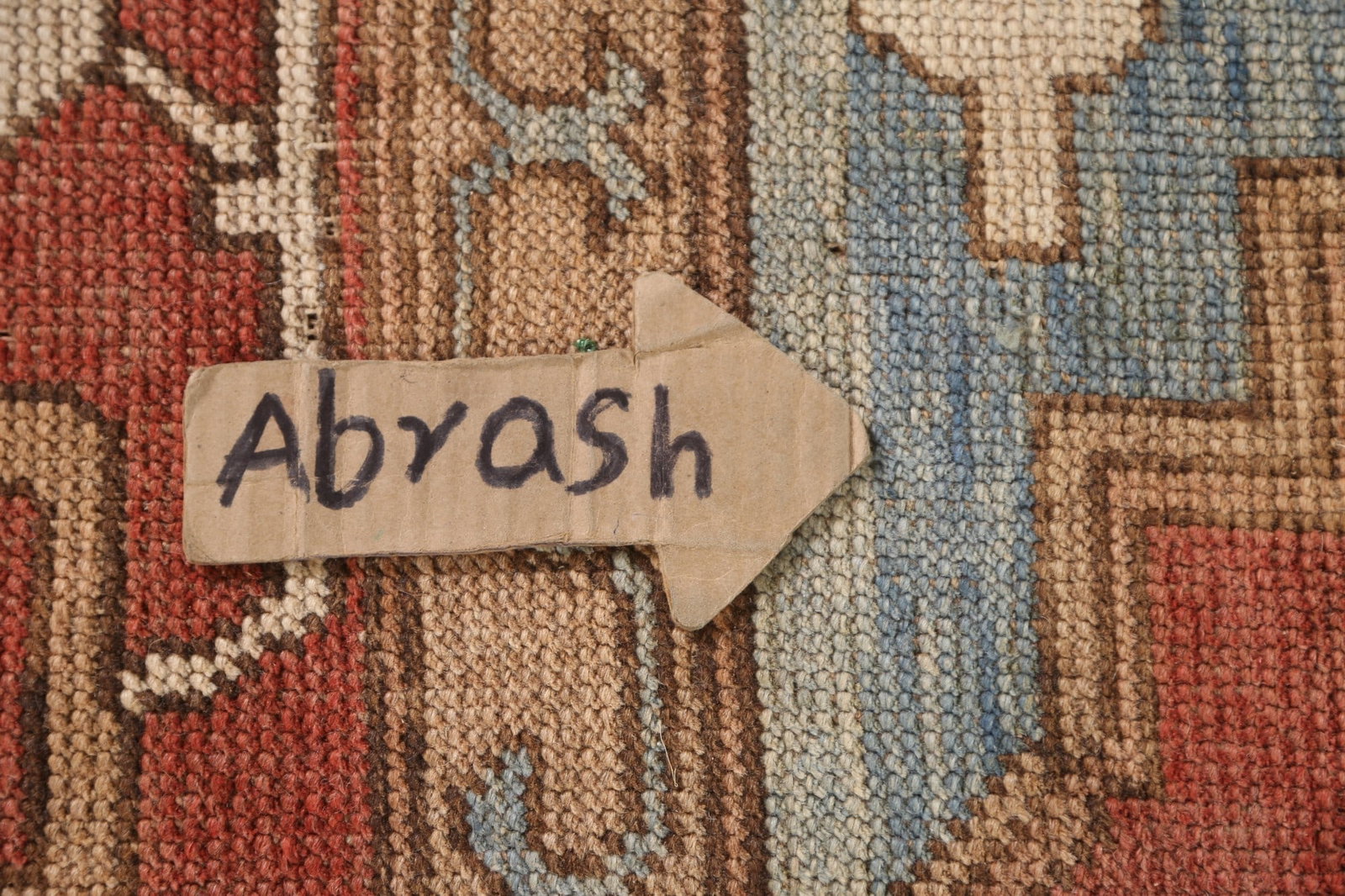 Antique Vegetable Dye Oushak Turkish Large Rug 11x16 - 14