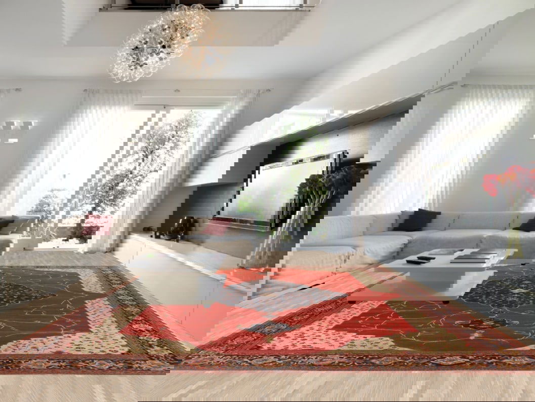 Masterpiece Antique Sarouk Farahan Open Filed Persian Rug 14x20 - 2