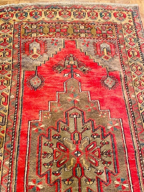 Antique Turkish Decorative rug-4812-16 - 4