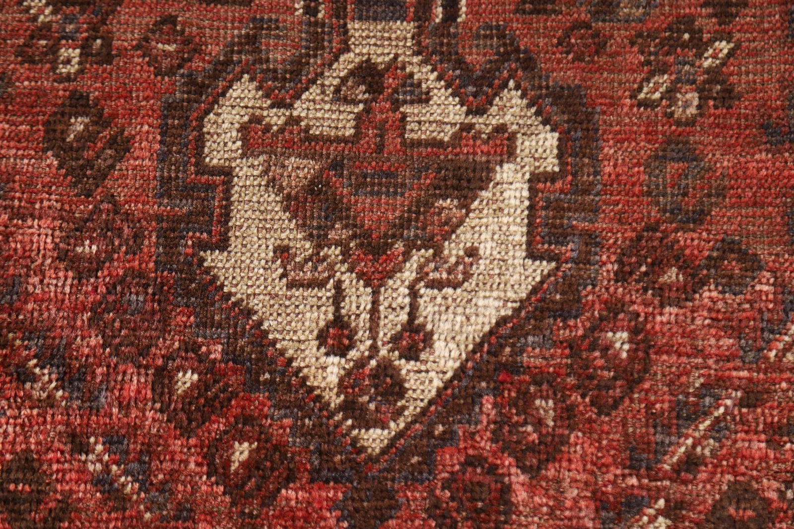 Vegetable Dye Antique Qashqai Persian Area Rug 6x9 - 10