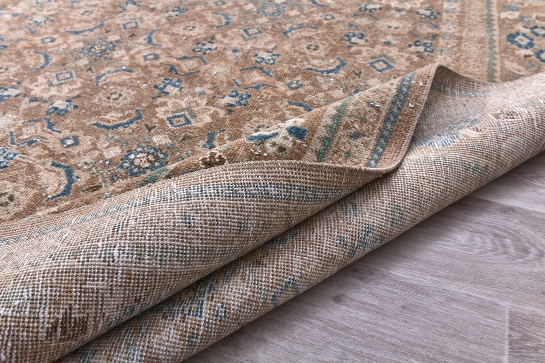 9'7'' x 12'8'' Unique Handmade Vintage Rug - 244000 - 15