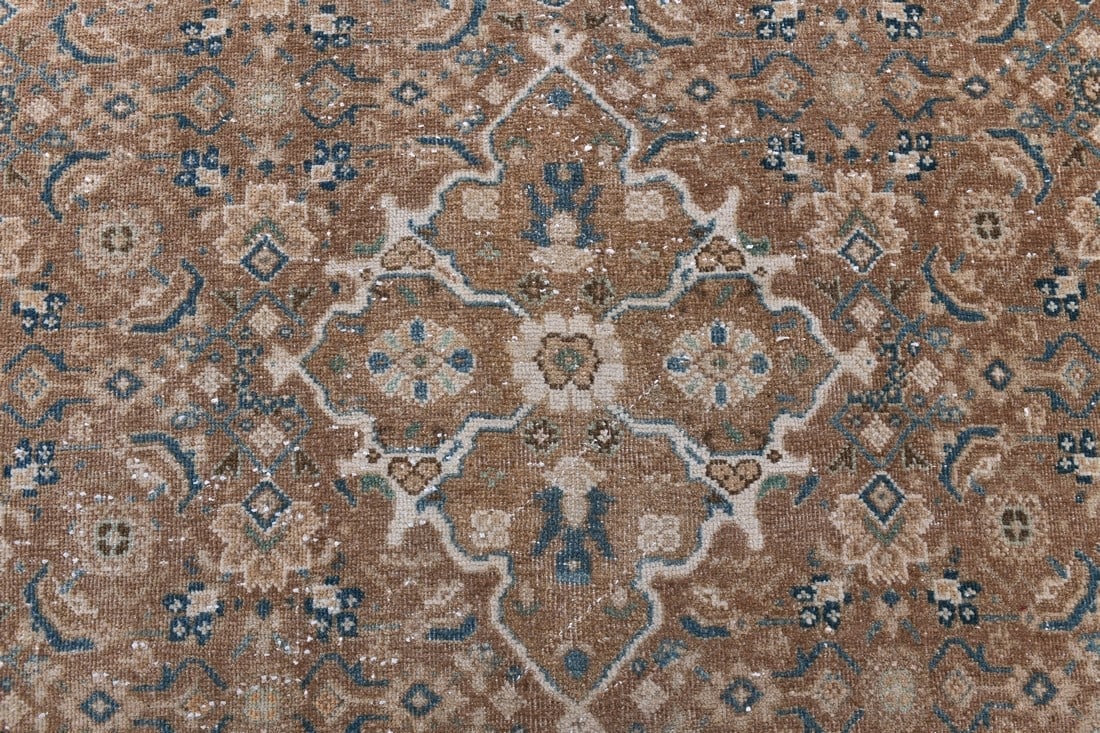 9'7'' x 12'8'' Unique Handmade Vintage Rug - 244000 - 8