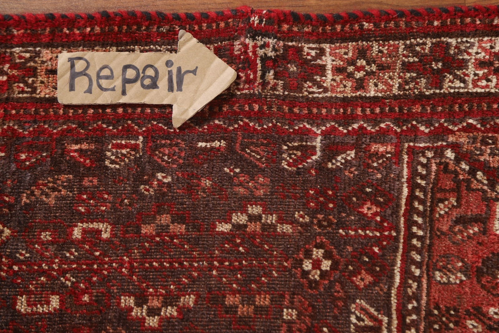 Pre-1900 Antique Qashqai Vegetable Dye Persian Rug 6x8 - 12