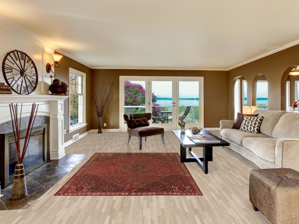 Pre-1900 Antique Qashqai Vegetable Dye Persian Rug 6x8 - 2