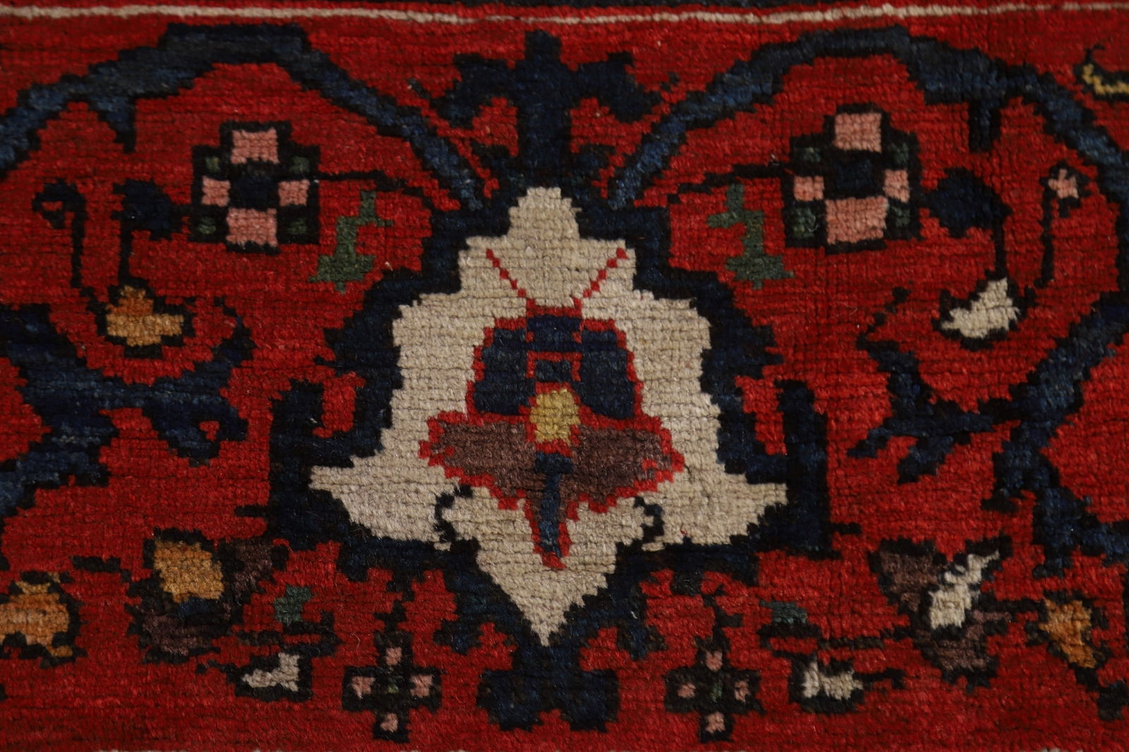 Pre-1900 Antique Bakhtiari Shalamzar Vegetable Dye Persian Rug 13x20 - 11