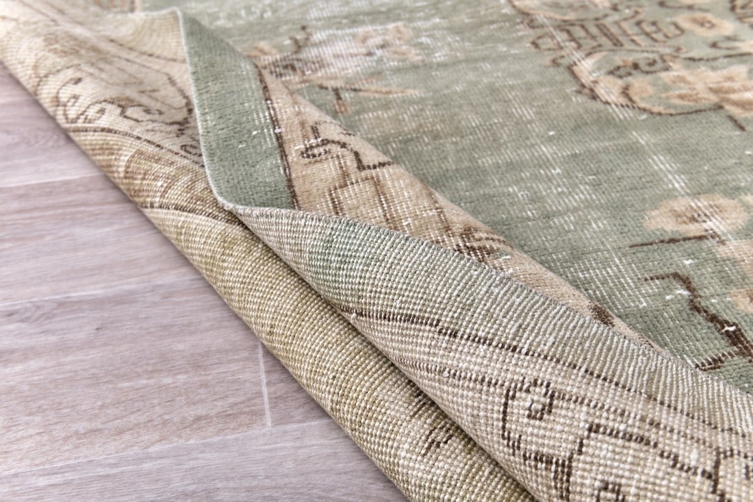 6'7'' x 9'9'' Turkish Vintage Runner Rug - 240643 - 13