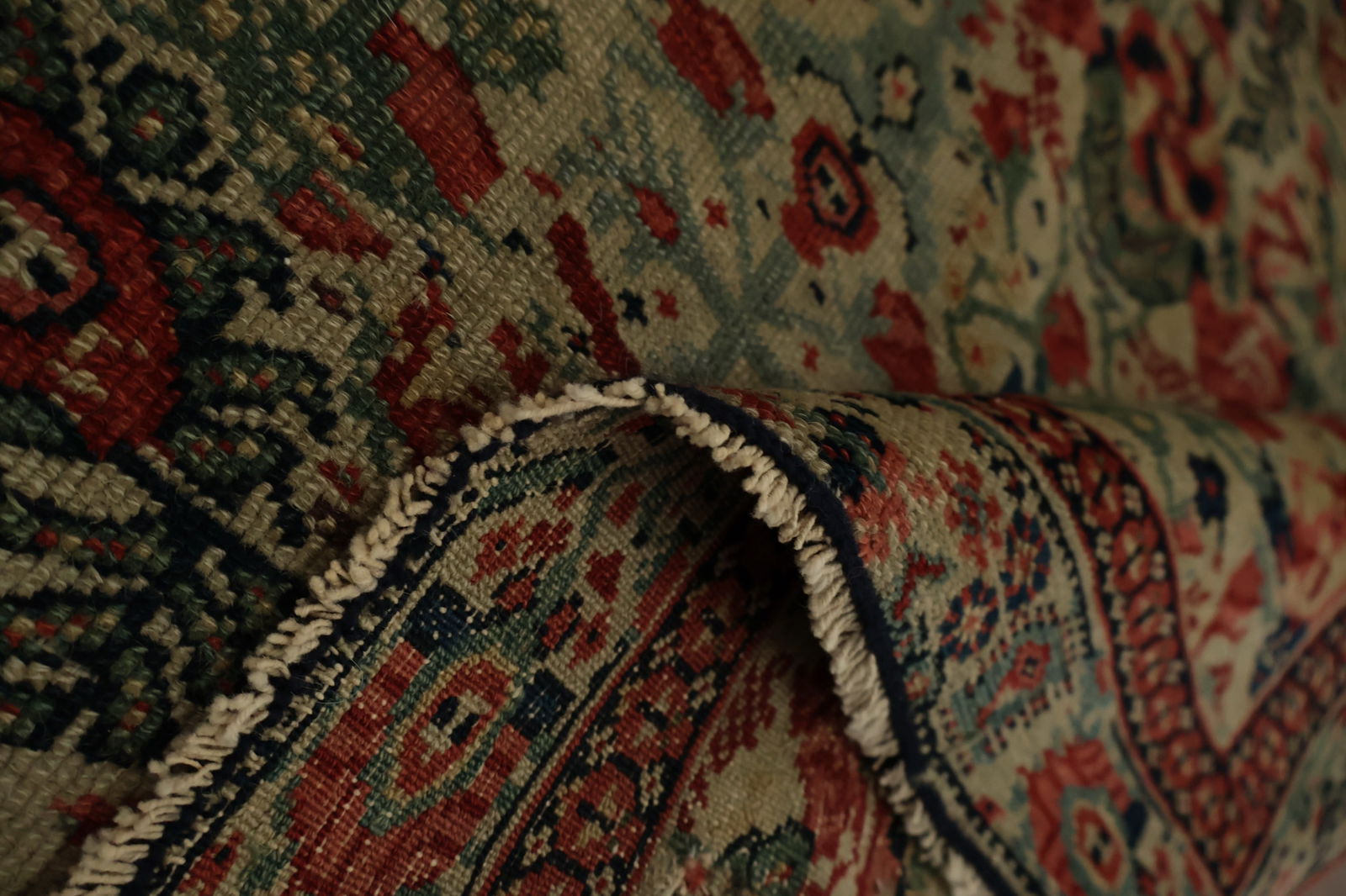 Pre-1900 Antique Senneh Persian Rug 4x6 for Any Living Space Decor - 17