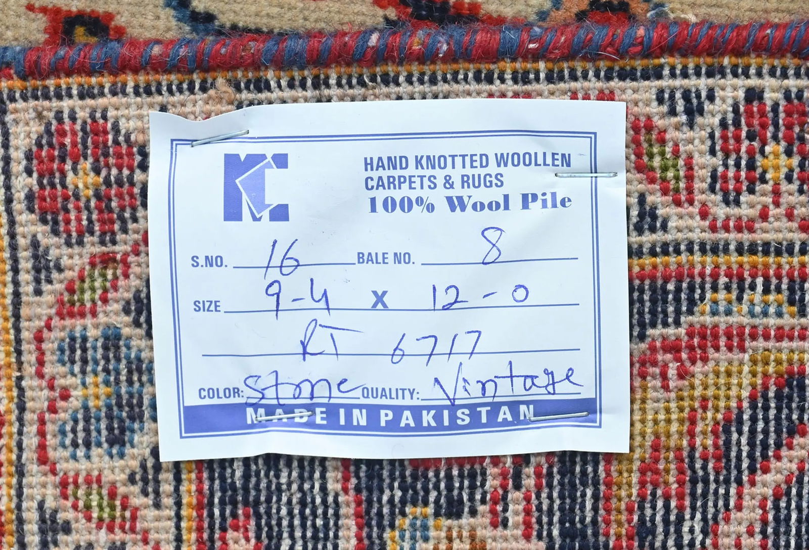 Semi Antique Dark Purple-navy Traditional 9X12 Kashan Persian Oriental Rug - 13