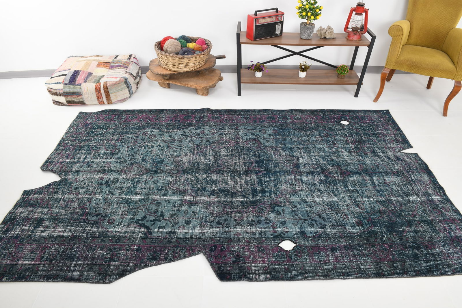 5'5'' x 9'2'' Turkish Vintage Runner Rug - 1955 - 2