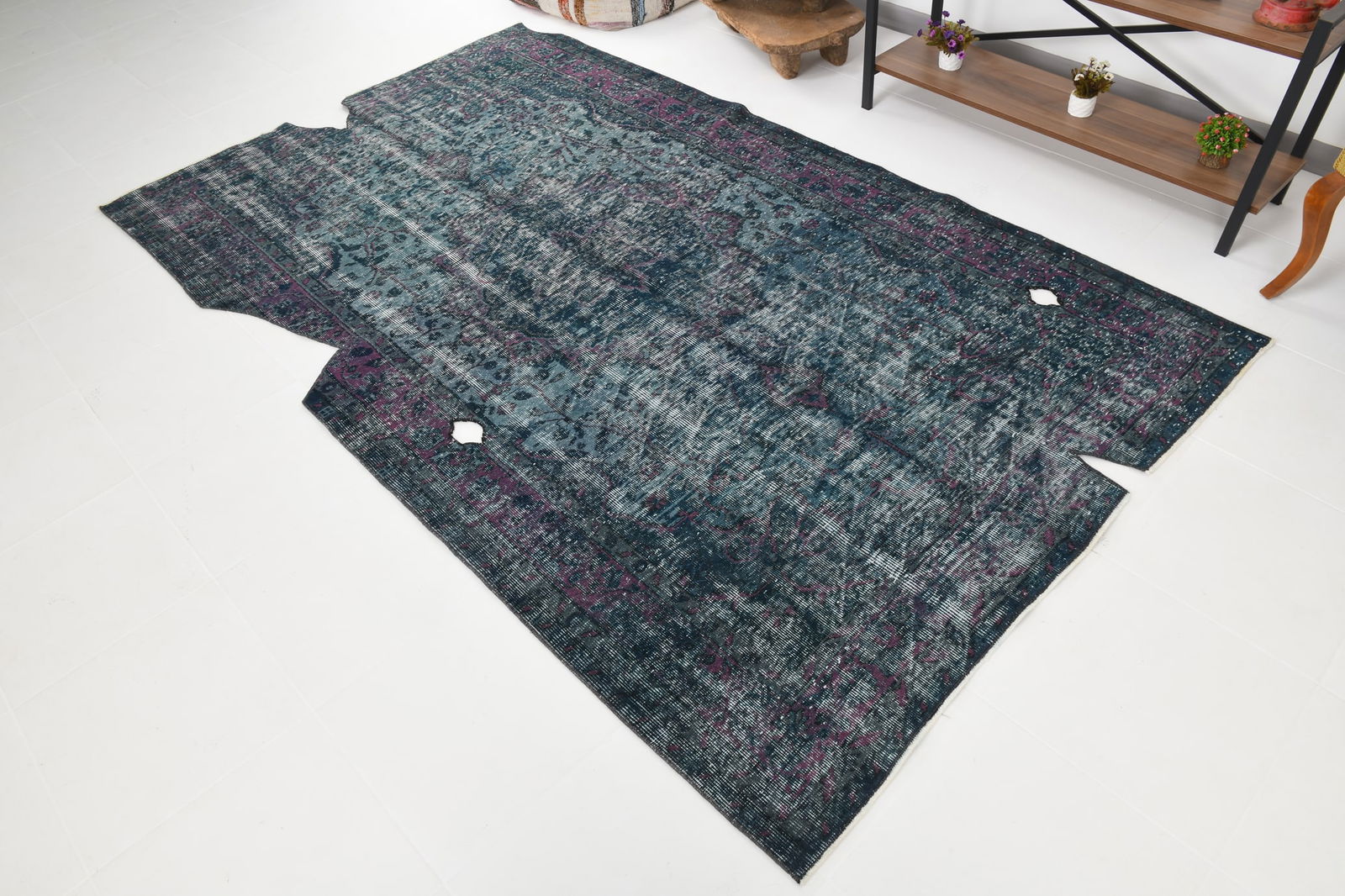 5'5'' x 9'2'' Turkish Vintage Runner Rug - 1955 - 5