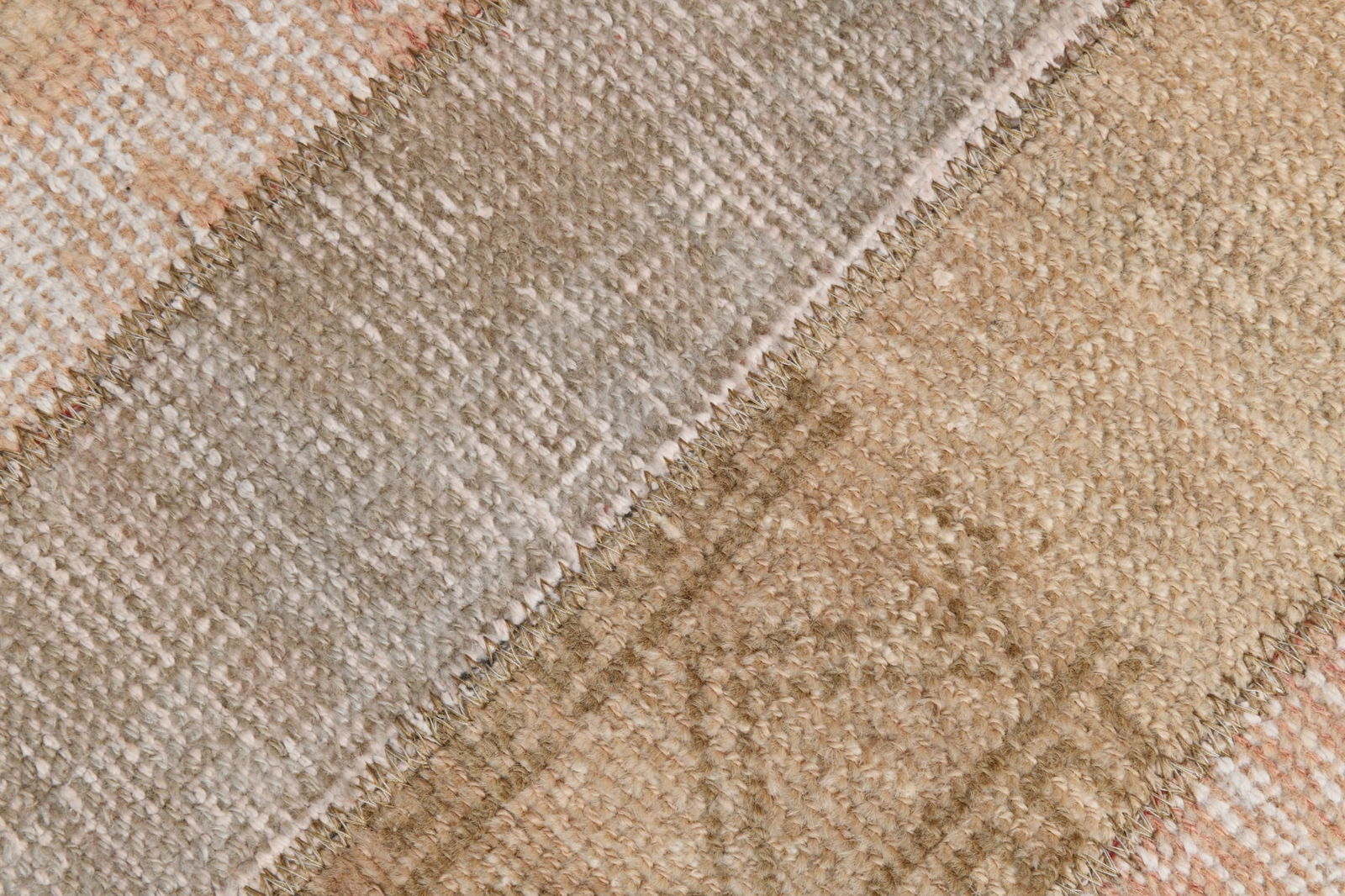 1'11'' x 8'6'' Handmade Vintage Wool Rug - 21349 - 11