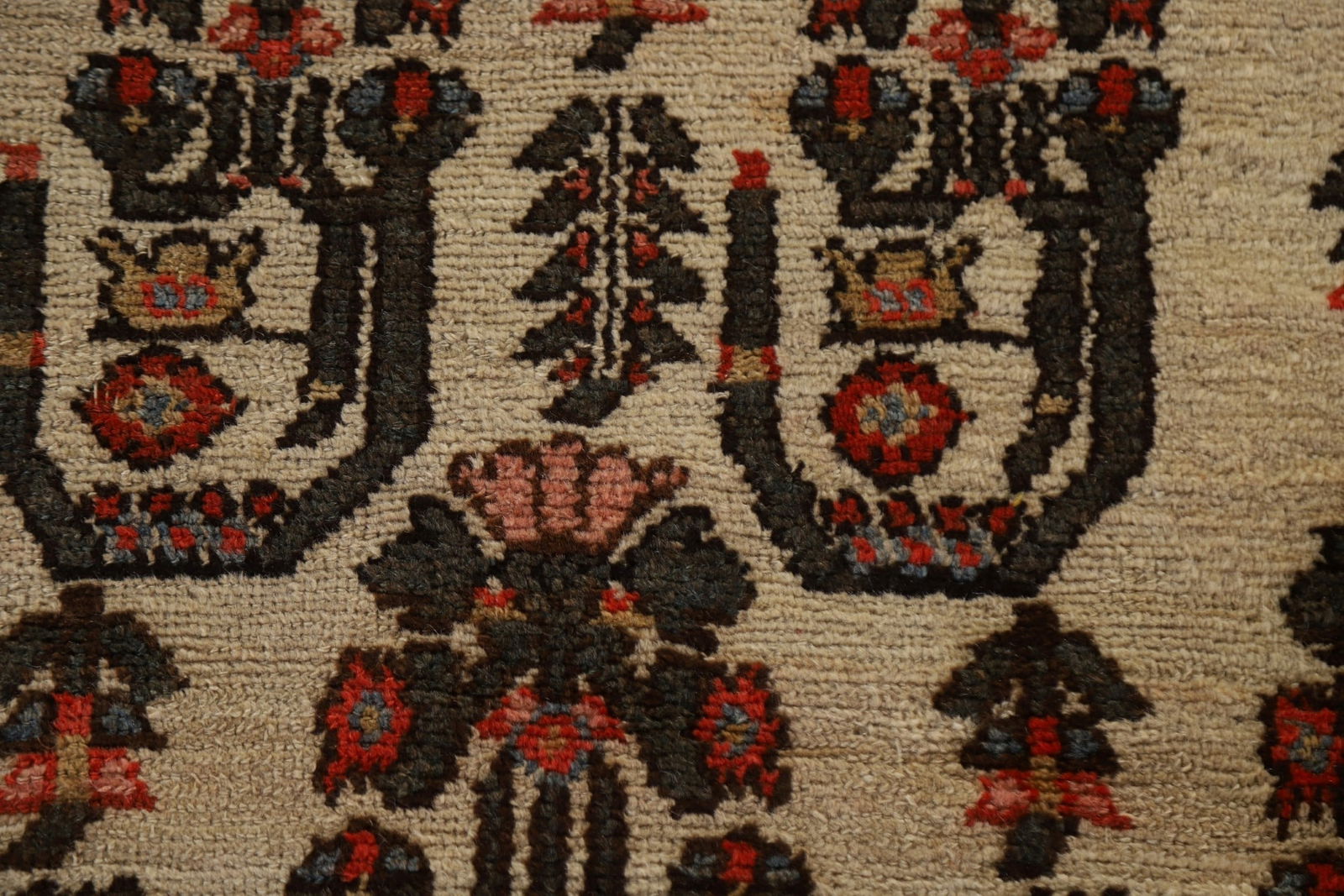 Pre-900 Antique Bakhtiari Vegetable Dye Persian Rug 9x15 - 10