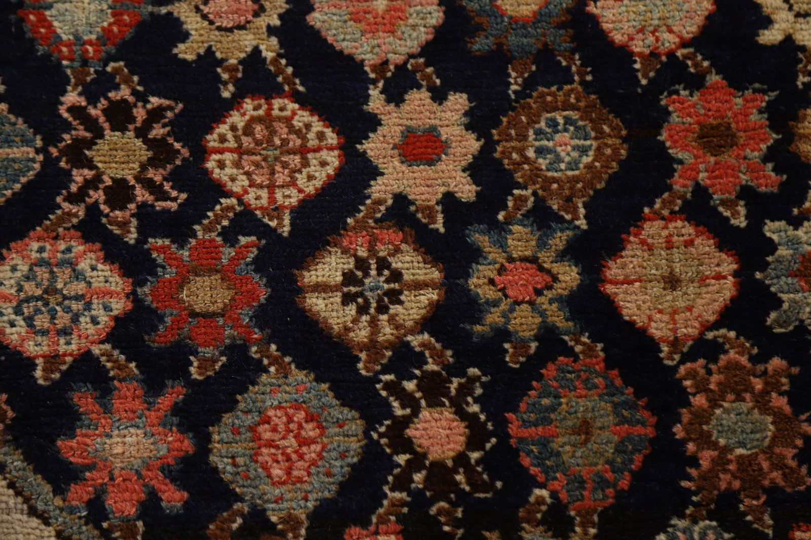 Pre-900 Antique Bakhtiari Vegetable Dye Persian Rug 9x15 - 11